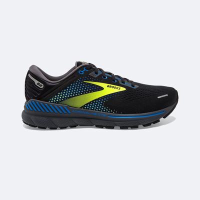 Brooks Adrenaline GTS 22 Férfi Futócipő Fekete/Kék | HU031524