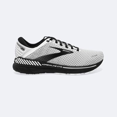 Brooks Adrenaline GTS 22 Férfi Futócipő Fehér/Szürke/Fekete | HU501469