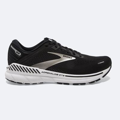 Brooks Adrenaline GTS 22 Férfi Futócipő Fekete/Titán/Sötét Szürke | HU987524