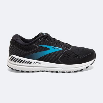 Brooks Ariel '20 Női Futócipő Fekete/Kék | HU952380