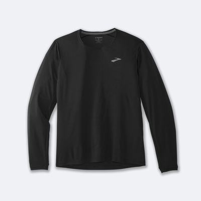 Brooks Atmosphere Long Sleeve Férfi Póló Fekete | HU904152