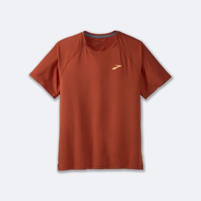 Brooks Atmosphere Short Sleeve 2.0 Férfi Póló Piros | HU973286