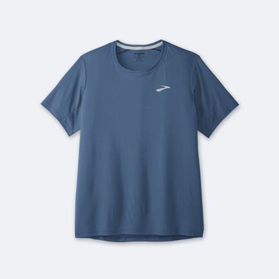 Brooks Atmosphere Short Sleeve Férfi Póló Kék | HU592481