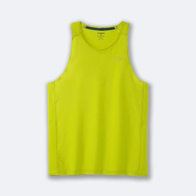 Brooks Atmosphere Singlet Férfi Ujjatlan Póló Sárga | HU308674