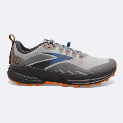 Brooks Cascadia 16 Férfi Terepfutó Cipő Szürke/Narancssárga | HU825946