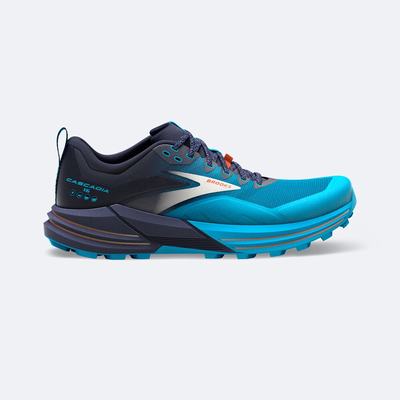 Brooks Cascadia 16 Férfi Terepfutó Cipő Sötétkék/Kék | HU968345