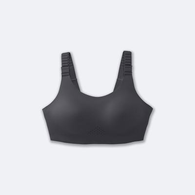 Brooks Dare Scoopback Run Bra 2.0 Női Sportmelltartó Szürke | HU176348