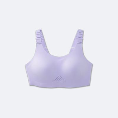 Brooks Dare Scoopback Run Bra 2.0 Női Sportmelltartó Lila Szürke | HU657489