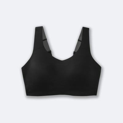 Brooks Dare Scoopback Run Bra Női Sportmelltartó Fekete | HU780245