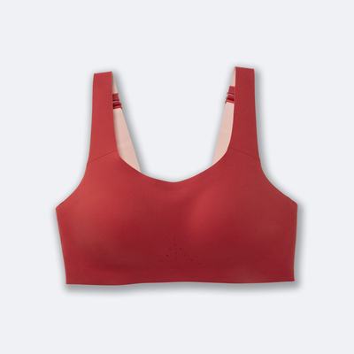 Brooks Dare Scoopback Run Bra Női Sportmelltartó Rózsaszín | HU814362