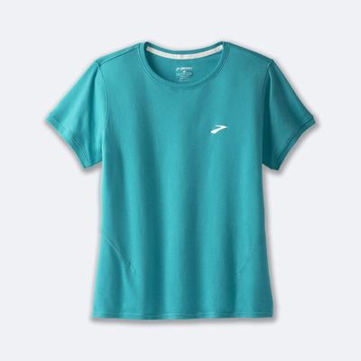 Brooks Distance Short Sleeve 2.0 Női Póló Zöld | HU398245