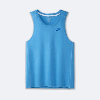 Brooks Distance Tank 2.0 Férfi Ujjatlan Póló Kék | HU394167