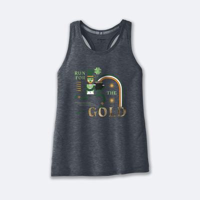 Brooks Distance Tank 2.0 Női Ujjatlan Póló Szürke | HU742389