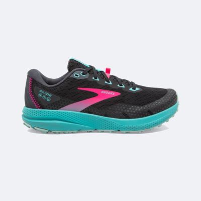 Brooks Divide 3 Női Terepfutó Cipő Kék Korall/Rózsaszín | HU485206