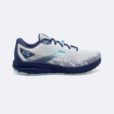 Brooks Divide 3 Női Terepfutó Cipő Szürke/Kék | HU835924