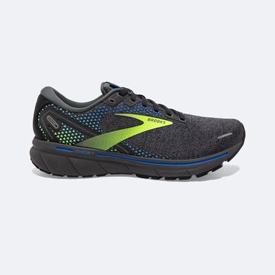 Brooks Ghost 14 Férfi Futócipő Fekete/Kék | HU819025