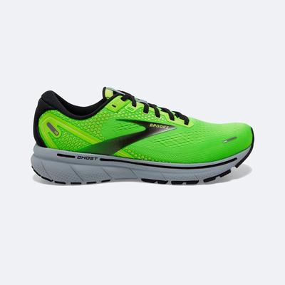 Brooks Ghost 14 Férfi Futócipő Zöld/Kék/Fekete | HU830721