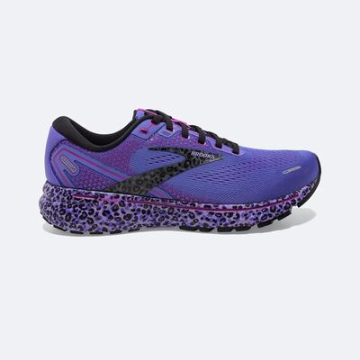 Brooks Ghost 14 Női Futócipő Lila/Fekete | HU456187