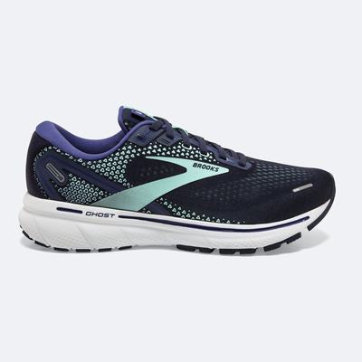 Brooks Ghost 14 Női Futócipő Sötétkék/Zöld/Sötétkék | HU235861