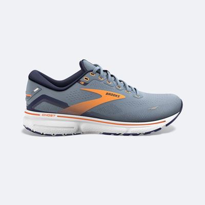 Brooks Ghost 15 Férfi Futócipő Szürke/Sötétkék/Narancssárga | HU953801