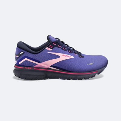 Brooks Ghost 15 Női Futócipő Kék/Sötétkék/Rózsaszín | HU819204