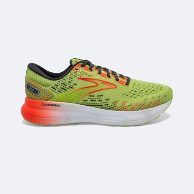 Brooks Glycerin 20 Férfi Futócipő Világos Zöld/Piros | HU758924