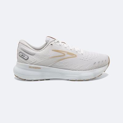 Brooks Glycerin 20 Női Futócipő Fehér/Khaki | HU793162