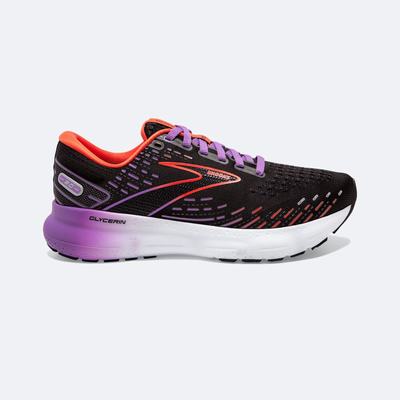 Brooks Glycerin 20 Női Futócipő Fekete/Virágos | HU471653