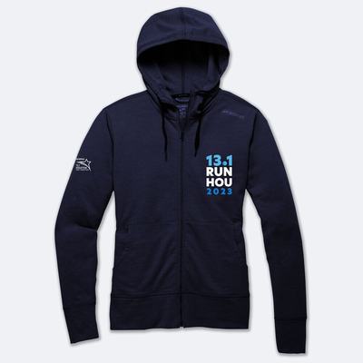 Brooks Houston23 Moment Full Zip Női Pulóver Sötétkék | HU543162