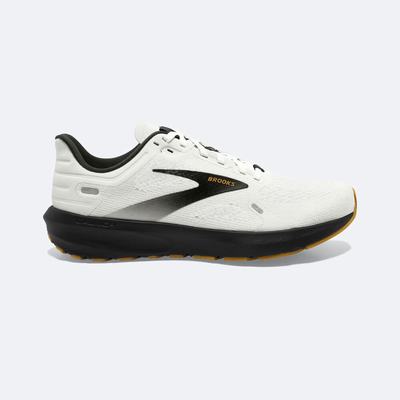 Brooks Launch 9 Női Futócipő Fehér/Fekete/Barna | HU870456