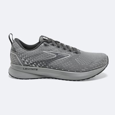 Brooks Levitate 5 Női Futócipő Szürke/Fekete | HU457819