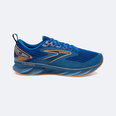 Brooks Levitate 6 Férfi Futócipő Kék/Narancssárga | HU709458