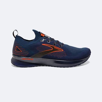 Brooks Levitate StealthFit 5 Férfi Futócipő Sötétkék/Barna | HU937860