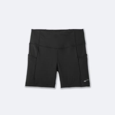 Brooks Method 5" Short Tight Női Harisnyanadrág Fekete | HU216907