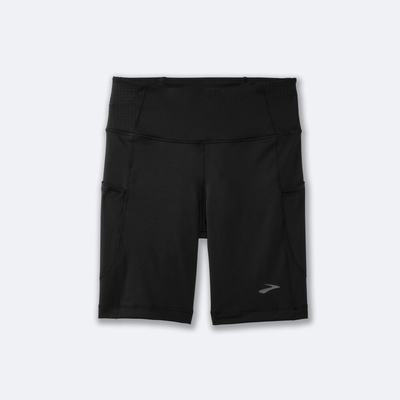 Brooks Method 8" Short Tight Női Harisnyanadrág Fekete | HU305749