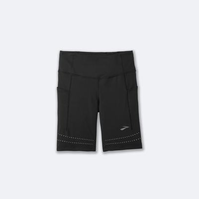 Brooks Method 8" Short Tight Női Harisnyanadrág Fekete | HU653902