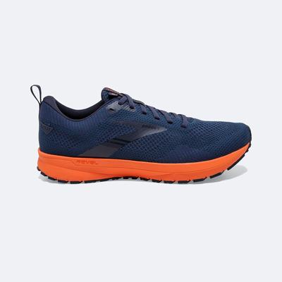 Brooks Revel 5 Férfi Futócipő Barna/Sötétkék | HU823175