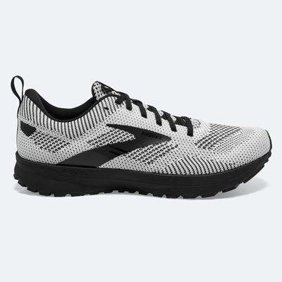 Brooks Revel 5 Férfi Futócipő Fehér/Fekete | HU694523