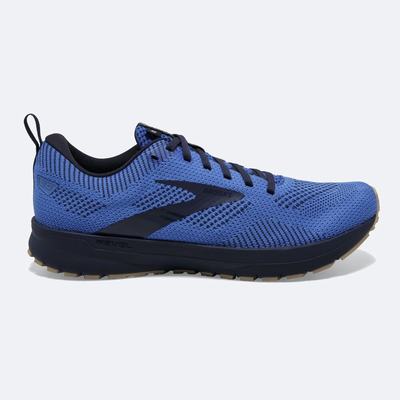 Brooks Revel 5 Férfi Futócipő Kék/Sötétkék/Krém | HU923486