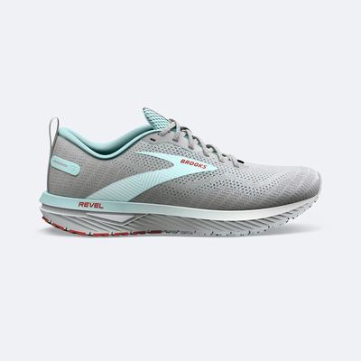 Brooks Revel 6 Női Futócipő Szürke/Kék | HU125489