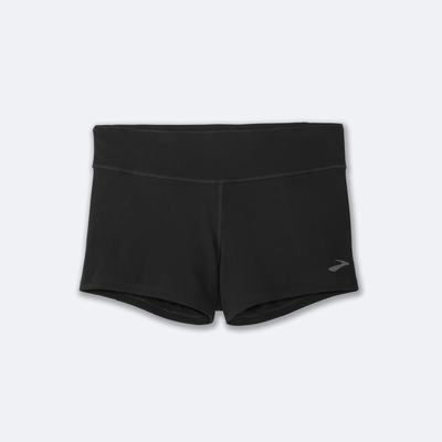 Brooks Speedwork Short Tight Női Harisnyanadrág Fekete | HU370469