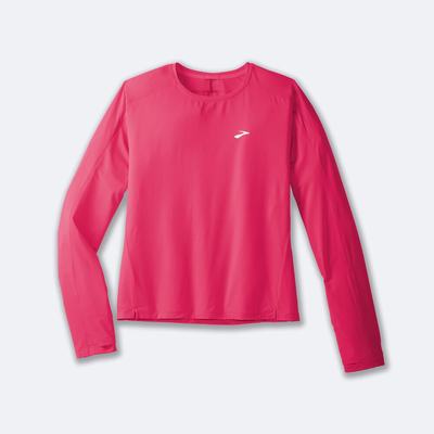 Brooks Sprint Free Long Sleeve 2.0 Női Póló Rózsaszín | HU617290