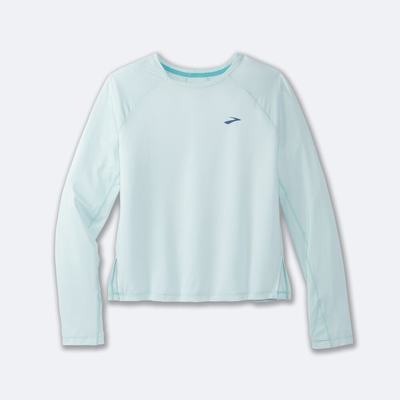 Brooks Sprint Free Long Sleeve Női Póló Kék | HU418905