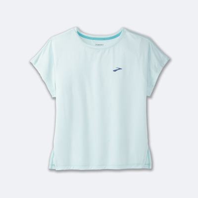 Brooks Sprint Free Short Sleeve Női Póló Kék | HU017463