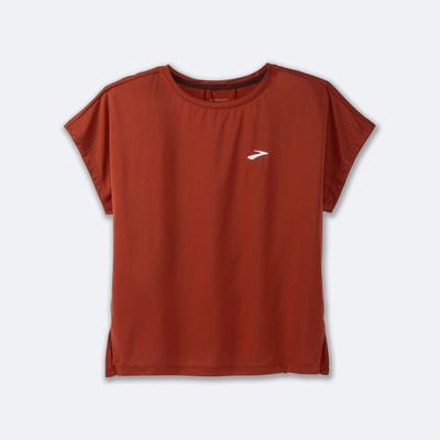 Brooks Sprint Free Short Sleeve Női Póló Réz | HU924803