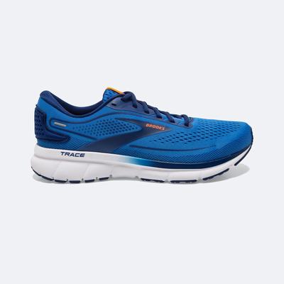 Brooks Trace 2 Férfi Futócipő Kék/Kék/Narancssárga | HU964708