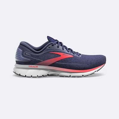 Brooks Trace 2 Férfi Futócipő Sötétkék/Szürke/Piros | HU184506