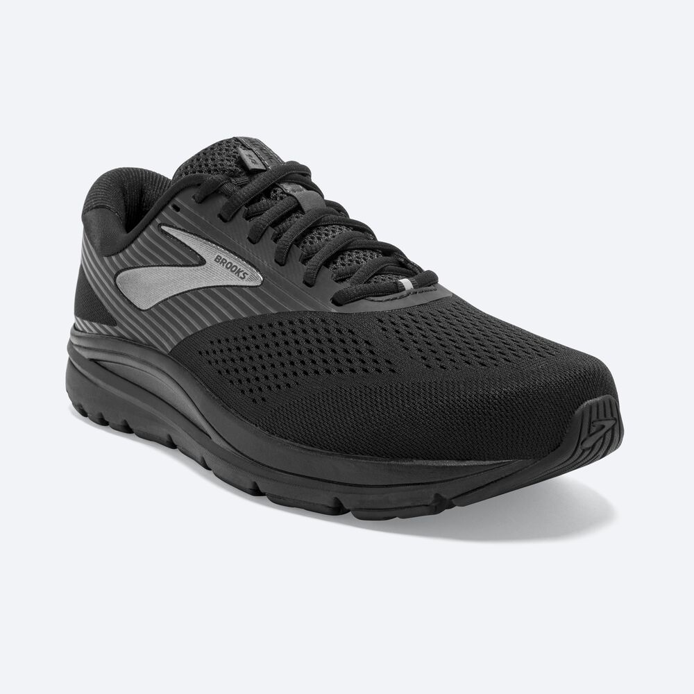 Brooks Addiction 14 Férfi Futócipő Fekete/Szürke/Fekete | HU607251