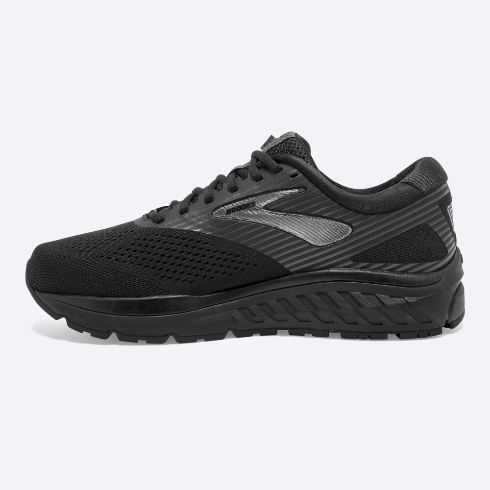 Brooks Addiction 14 Férfi Futócipő Fekete/Szürke/Fekete | HU607251