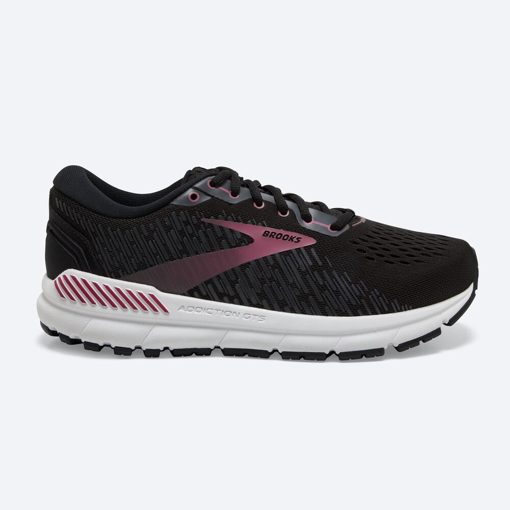 Brooks Addiction GTS 15 Női Futócipő Fekete | HU956012